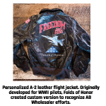 Folds of Honor A-2 Leather Jacket