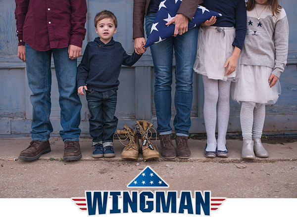 Instead of a one-time gift, make it monthly: A Folds of Honor Wingman dutifully supports the pursuit of education for our military families affected by war.